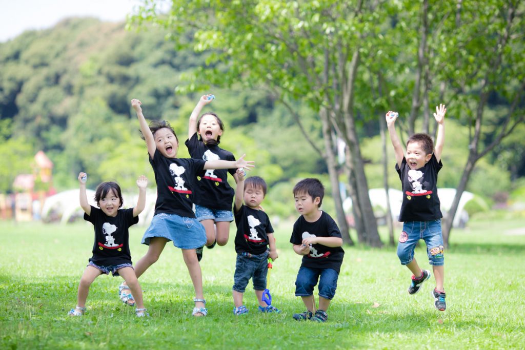元気な子供たち