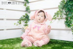 お正月撮影会の着ぐるみ